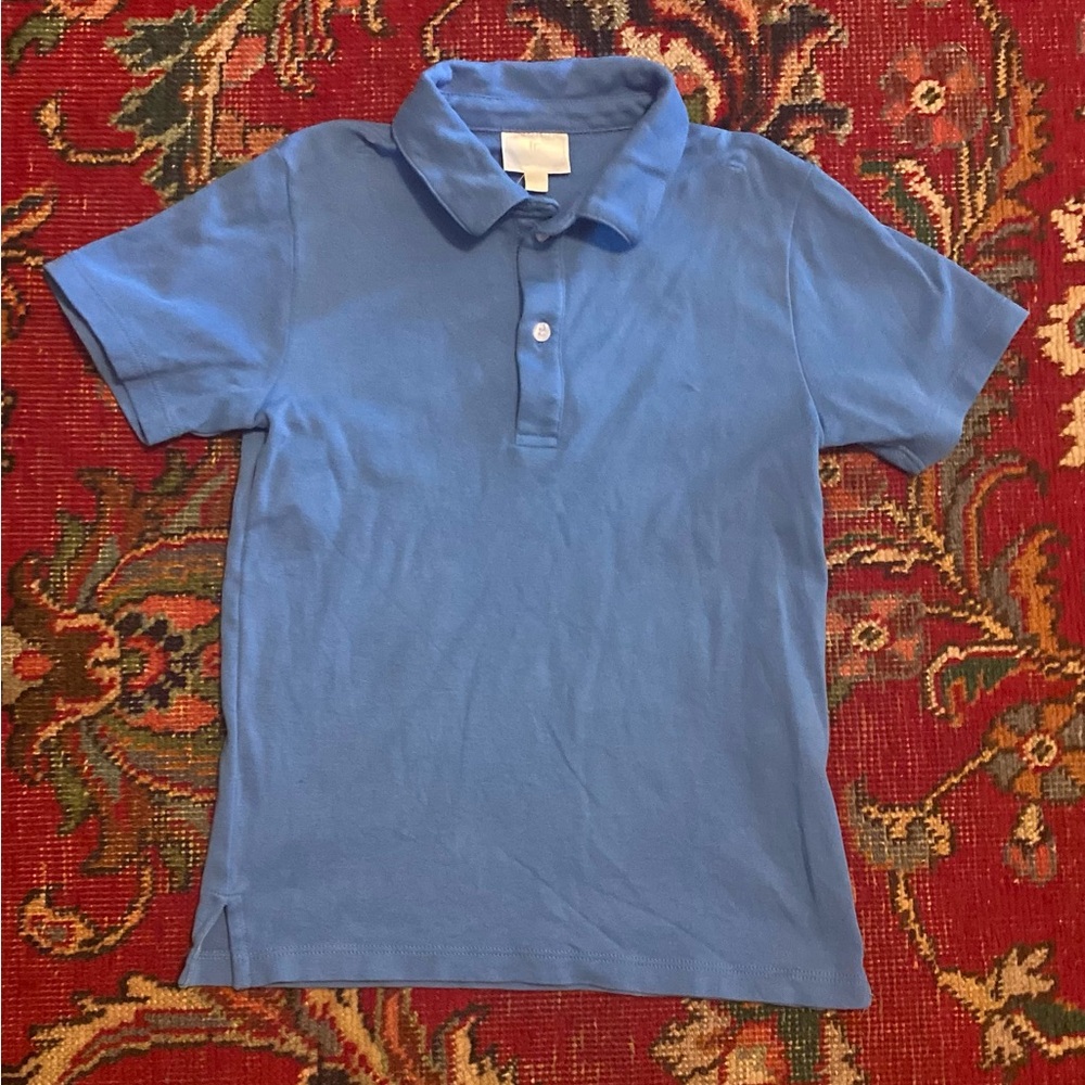 Classic Blue Little English Polo Shirt